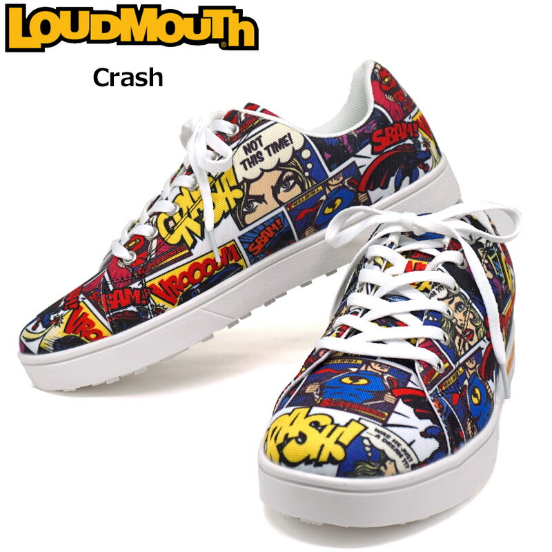 ラウドマウス ユニセックス スパイクレス ゴルフシューズ Crash クラッシュ LM-GS0002 772979(206) 【日本規格】【新品】RCBR Lo...