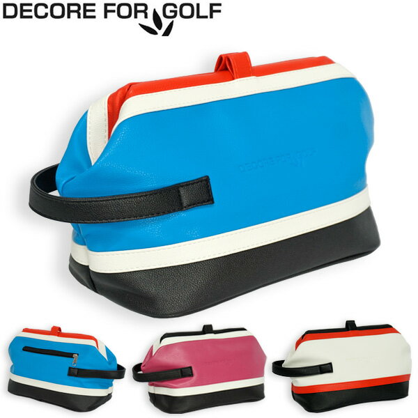 樂天商城 - DECORE FOR GOLF ラウンドポーチ GPCH 【新品】PAAR デコレフォーゴルフ カートポーチ