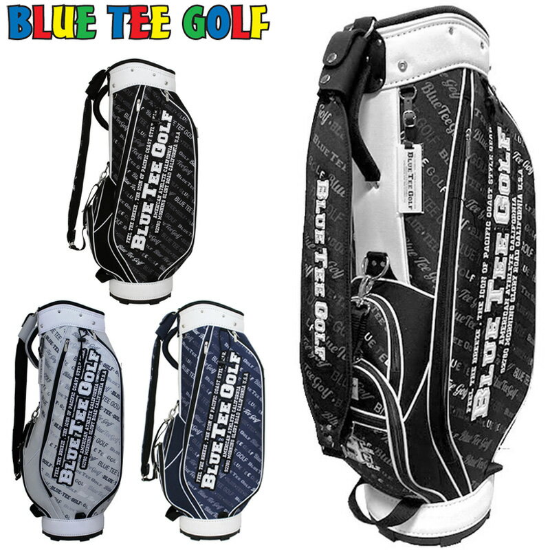 樂天商城 - ブルーティーゴルフ 9型 ボーダー柄 キャディバッグ BTG-CB026 【新品】SCBR Blue Tee Golf California ゴルフバッグ キャディーバッグ ブルーティ DEC1 キャディーバック キャディバック