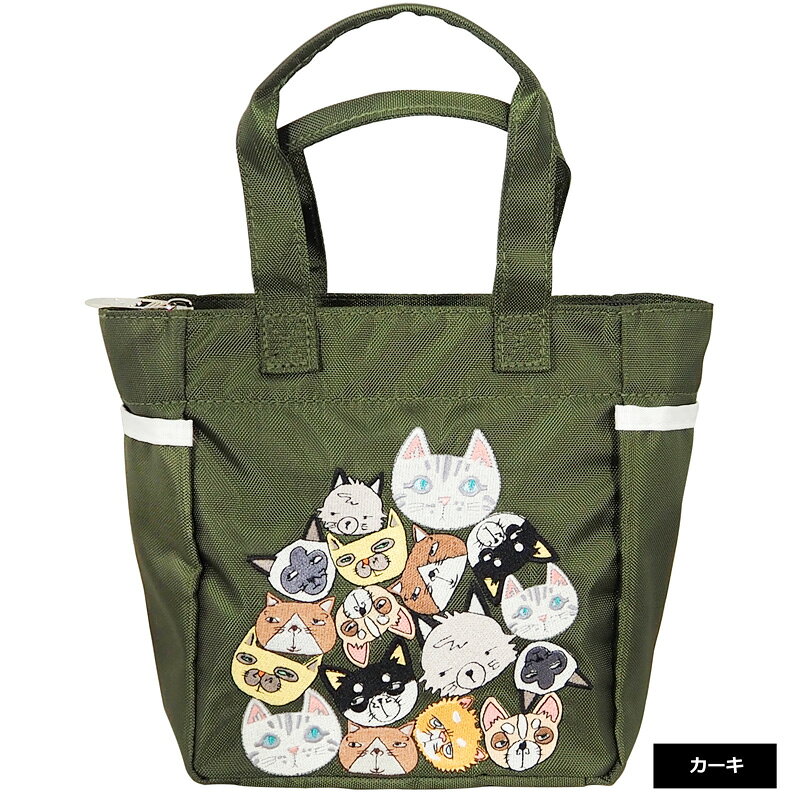 ダリーナキャット ミニトートバッグ DULLY NA CAT DN-RT04【新品】 SAAR ラウンド...