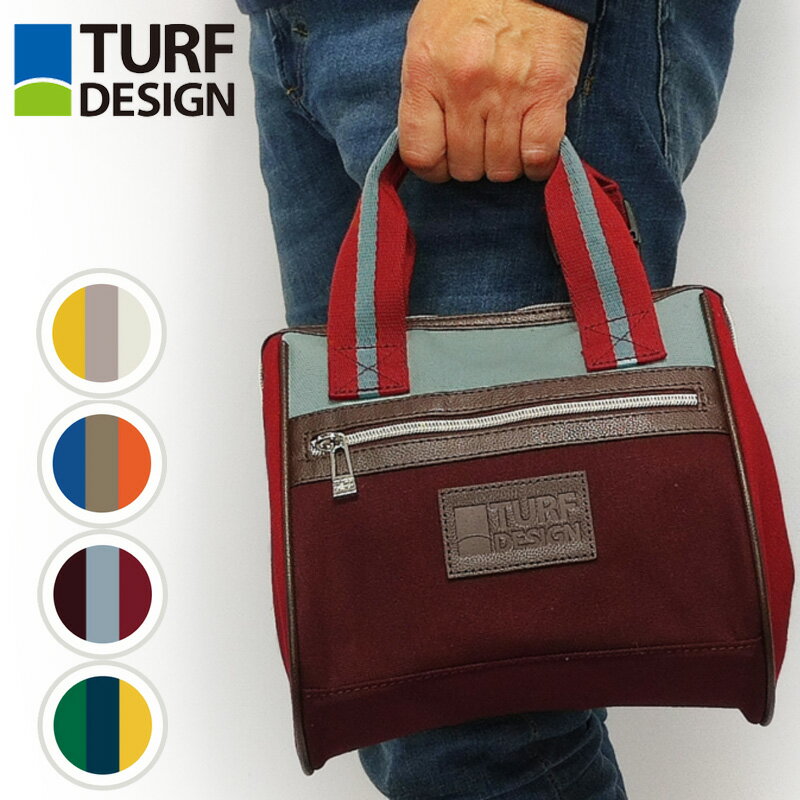 ターフデザイン ミニトートバッグ 帆布 TDMT-2277 【新品】RCBR TURF DESIGN キャ...