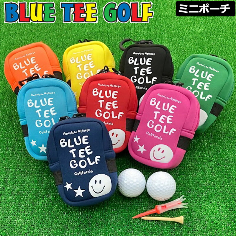 樂天商城 - ブルーティーゴルフ ストレッチ マルチポーチ BTG-AC009 ネオプレン【メール便発送】【新品】 Blue Tee Golf California AC-009 AC009 ボールケース ティーホルダー スコープケース 多機能ポーチ