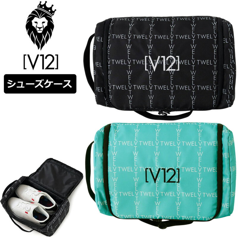 V12 ゴルフ 2026 シューズケース TYPO GRID SHOES CASE V122610-BG07 ヴィ・トゥエ...
