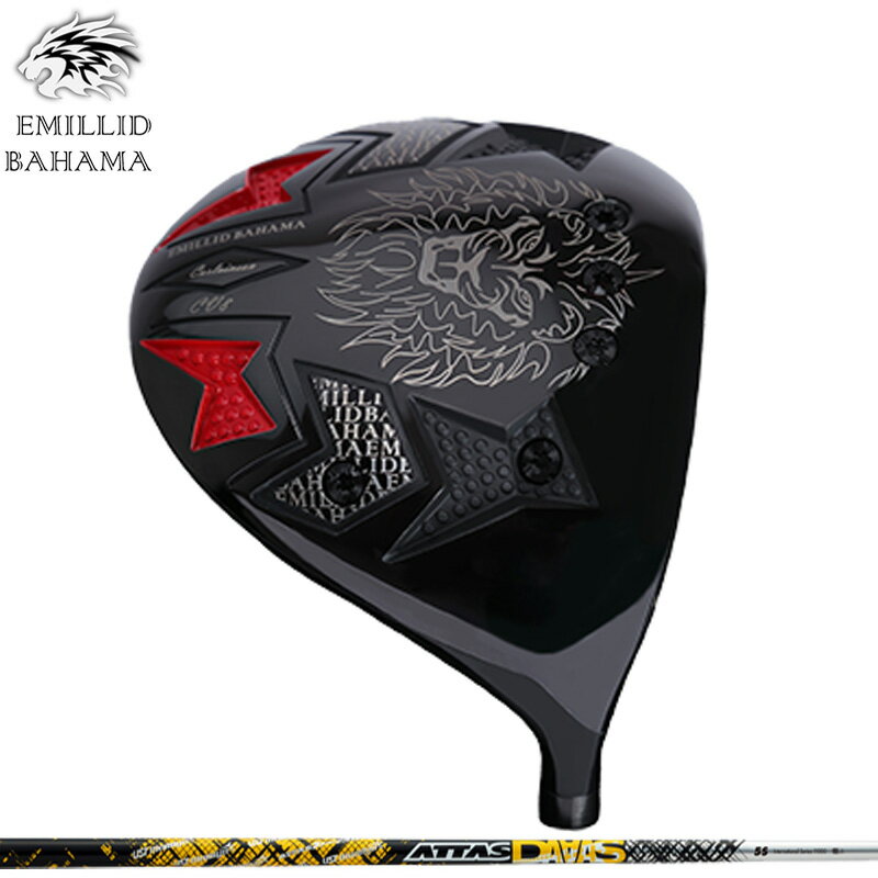 樂天商城 - エミリッド バハマ CV8 ドライバー UST Mamiya ATTAS DAAAS 装着 EMILLID BAHAMA DRIVER 【カスタム】【新品】 カールヴィンソン シャフト アッタス 地クラブ