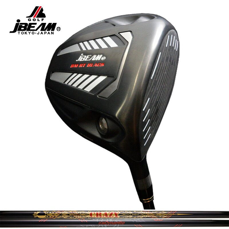 樂天商城 - JBEAM BM RT BLACK ドライバー クレイジー LY-300 Dynamite 装着 ダイナマイト CRAZY 長尺 カーボン ブラック DRIVER 【カスタム】【新品】 Jビーム GOLF シャフト 地クラブ