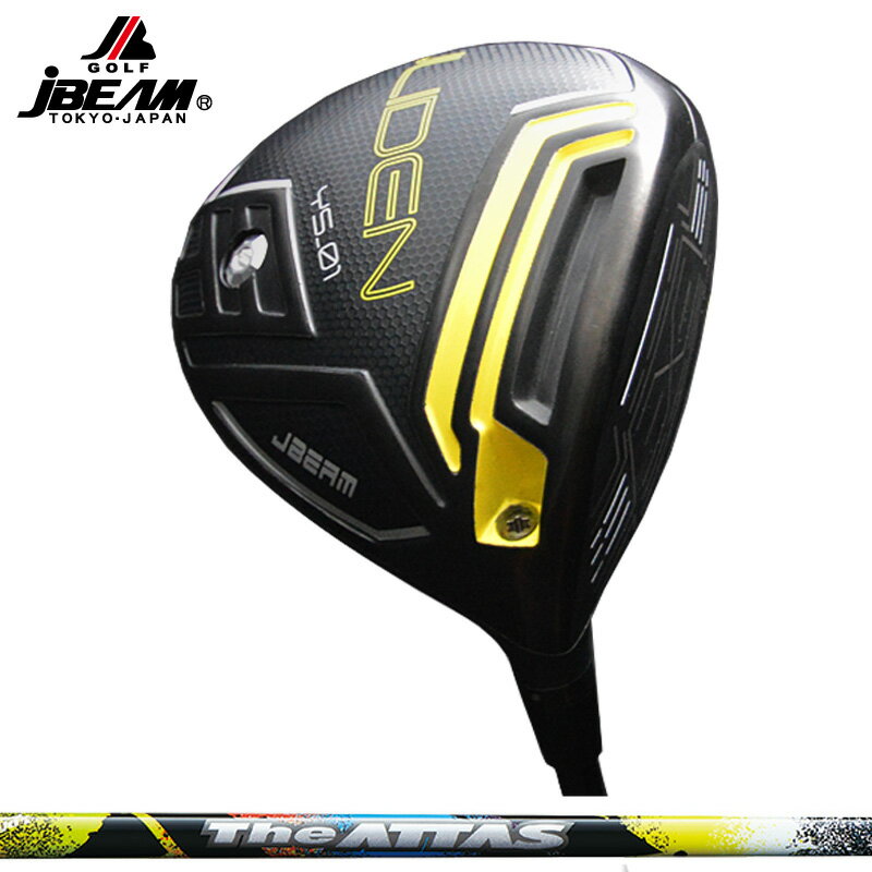 樂天商城 - JBEAM Jライデン JLIDEN YS-01 ドライバー UST Mamiya The ATTAS 装着 アッタス マミヤ 【カスタム】【新品】 Jビーム ライデン LIDEN GOLF シャフト 地クラブ