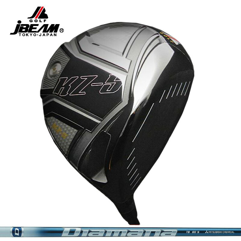 樂天商城 - JBEAM KZ-5 ドライバー 三菱ケミカル Diamana TB 装着【カスタム】【新品】 Jビーム GOLF シャフト ディアマナ 地クラブ