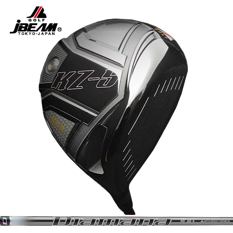 樂天商城 - JBEAM KZ-5 ドライバー 三菱ケミカル Diamana PD 装着【カスタム】【新品】 Jビーム GOLF シャフト ディアマナ 地クラブ