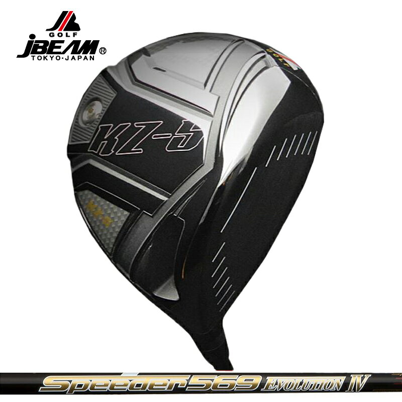 樂天商城 - JBEAM KZ-5 ドライバー Fujikura Speeder EVOLUTION IV 装着【カスタム】【新品】 Jビーム GOLF シャフト フジクラ スピーダー EVO4 地クラブ