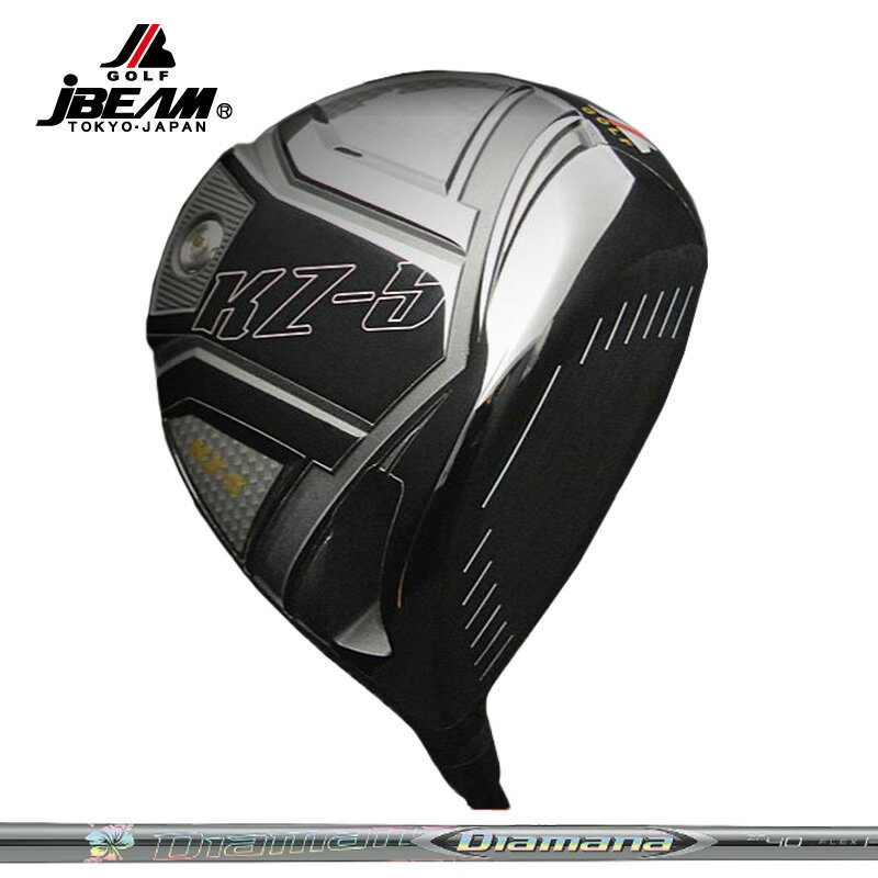 樂天商城 - JBEAM KZ-5 ドライバー 三菱ケミカル Diamana ZF 装着【カスタム】【新品】 Jビーム GOLF シャフト ディアマナ 地クラブ