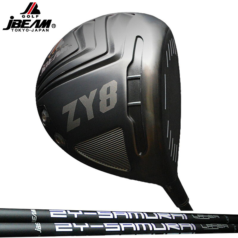 JBEAM ZY-8 ドライバー ZY-SAMURAI LASER 装着  Jビーム GOLF シャフト 地クラブ ZYサムライ ZYSAMURAI