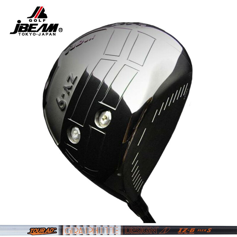 樂天商城 - JBEAM ZY-9 ドライバー グラファイトデザイン TourAD IZ 装着【カスタム】【新品】 Jビーム GOLF シャフト GRAPHITE DESIGN 地クラブ