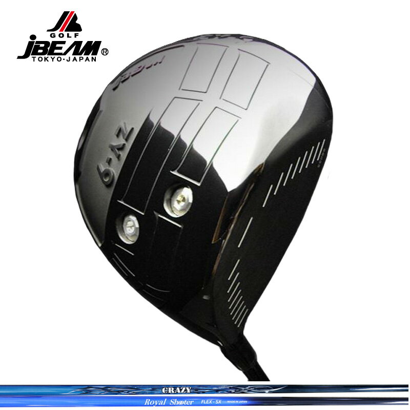 樂天商城 - JBEAM ZY-9 ドライバー クレイジー ROYAL SHOOTER 装着【カスタム】【新品】 Jビーム GOLF シャフト クレージー CRAZY 地クラブ