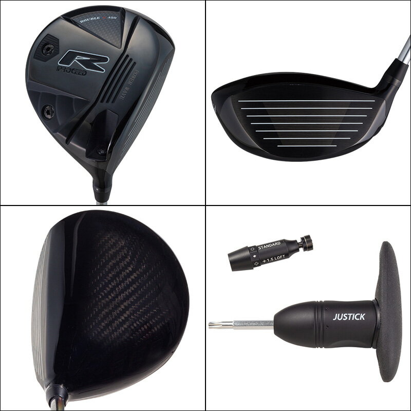 ジャスティック プロシード ダブルR 450 ドライバー UST Mamiya ATTAS 11 装着 ア...