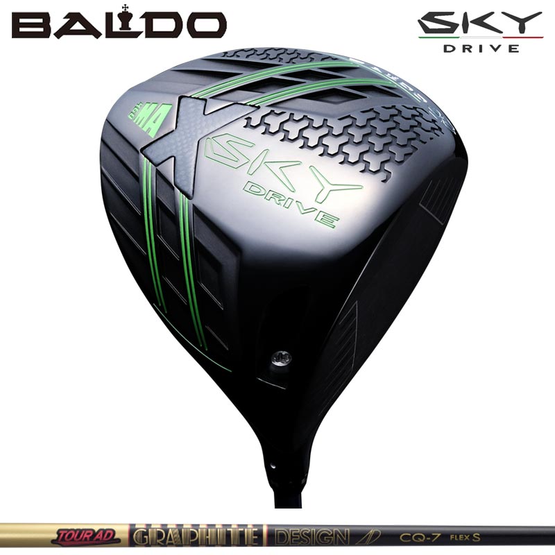 樂天商城 - 【他シャフト組み上げOK/お問い合わせください】バルド SKY DRIVE DRIVER 可変式 グラファイトデザイン TourAD CQ 装着 ツアーAD スカイ ドライブ ドライバー 【カスタム】【新品】 ゴルフ クラブ カーボン 地クラブ 2022