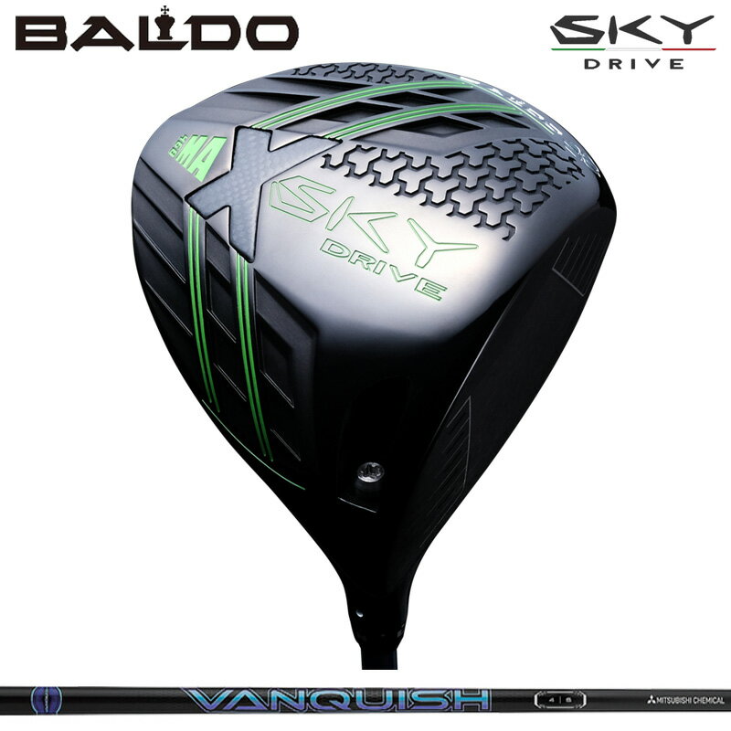 樂天商城 - 【他シャフト組み上げOK/お問い合わせください】バルド SKY DRIVE DRIVER 可変式 三菱ケミカル VANQUISH 装着 ヴァンキッシュ スカイ ドライブ ドライバー 【カスタム】【新品】 ゴルフ クラブ カーボン 地クラブ 2022