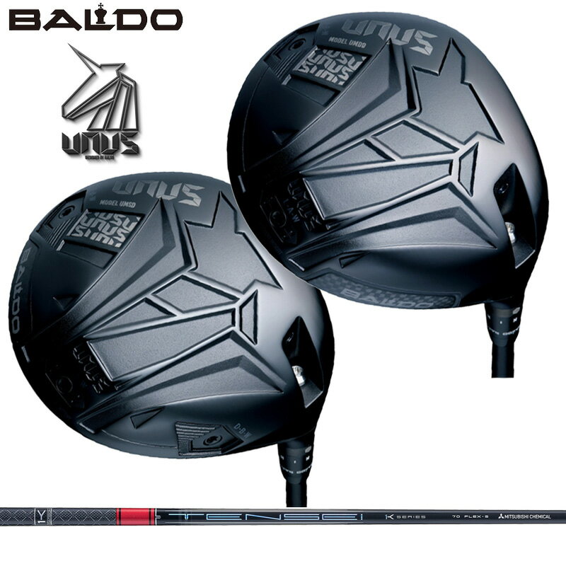 樂天商城 - バルド 2026 UNUS ドライバー DD SD 可変式 三菱ケミカル TENSEI Pro Red 1K 装着 テンセイ レッド 赤 【カスタム】【新品】 BALDO DRIVER ウヌス 地クラブ ゴルフ