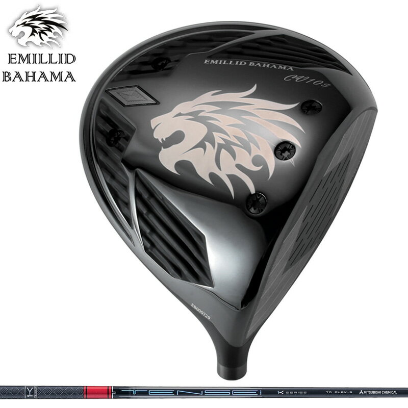 樂天商城 - エミリッド バハマ CV10S BLACK ドライバー 三菱ケミカル TENSEI Pro Red 1K 装着 テンセイ レッド 赤 【カスタム】【新品】 EMILLID BAHAMA CV-10 S ブラック シャフト 地クラブ