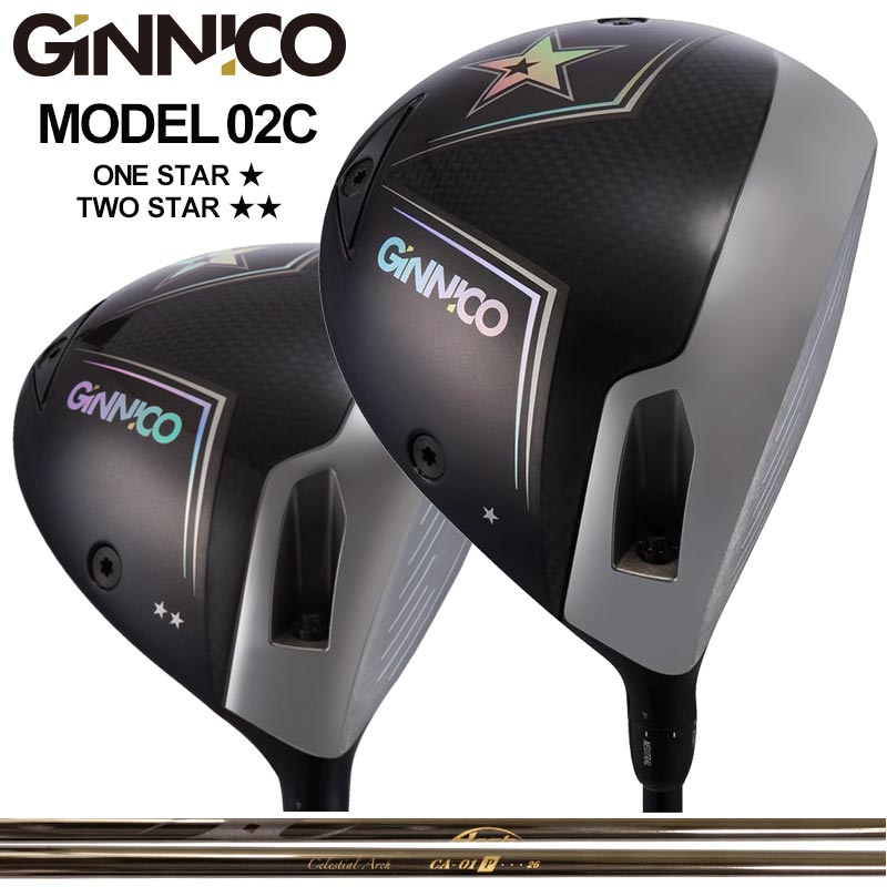 樂天商城 - GINNICO MODEL02C 可変式 ドライバー ARCH CA-01P 装着 アーチ ジニコ モデル02C Driver One Star / Two star 【カスタム】【新品】 ワンスター ツースター 地クラブ