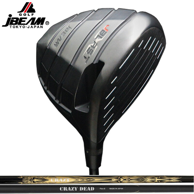 樂天商城 - JBEAM JBLAST X ドライバー クレイジー DEAD 装着 CRAZY デッド 1W 【カスタム】【新品】 Jビーム Jブラスト ジェーブラストエックス GOLF シャフト 地クラブ
