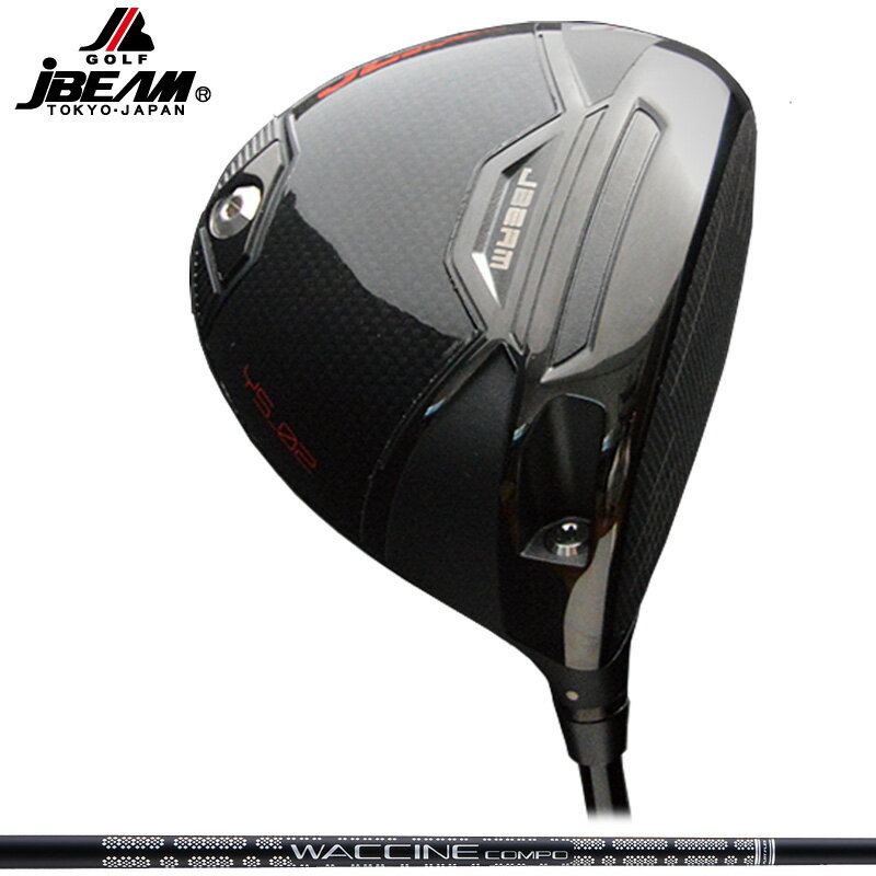 樂天商城 - JBEAM JL BLACK ドライバー グラビティ ワクチンコンポ GR451 装着 WACCINE Compo 【カスタム】【新品】 Jビーム ジェイ エル ブラック ジェーエル BK GOLF シャフト 地クラブ