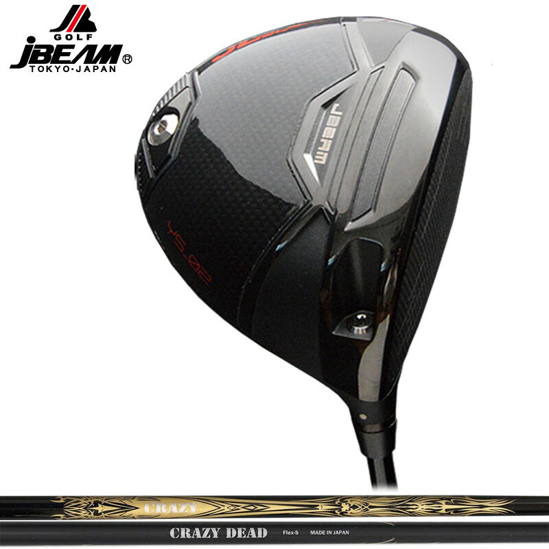 樂天商城 - JBEAM JL BLACK ドライバー クレイジー DEAD 装着 CRAZY デッド 1W 【カスタム】【新品】 Jビーム ジェイ エル ブラック ジェーエル BK GOLF シャフト 地クラブ