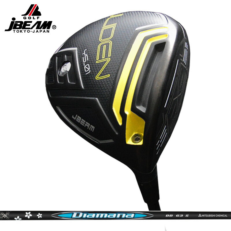 樂天商城 - JBEAM Jライデン JLIDEN YS-01 ドライバー 三菱ケミカル Diamana BB 装着 ディアマナ 【カスタム】【新品】 Jビーム ライデン LIDEN GOLF シャフト 地クラブ ライデン