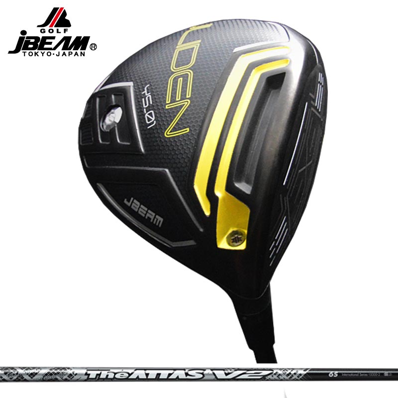 樂天商城 - JBEAM Jライデン JLIDEN YS-01 ドライバー UST Mamiya The ATTAS V2 装着 ジ アッタス ブイツー マミヤ 【カスタム】【新品】 Jビーム ライデン LIDEN GOLF シャフト 地クラブ