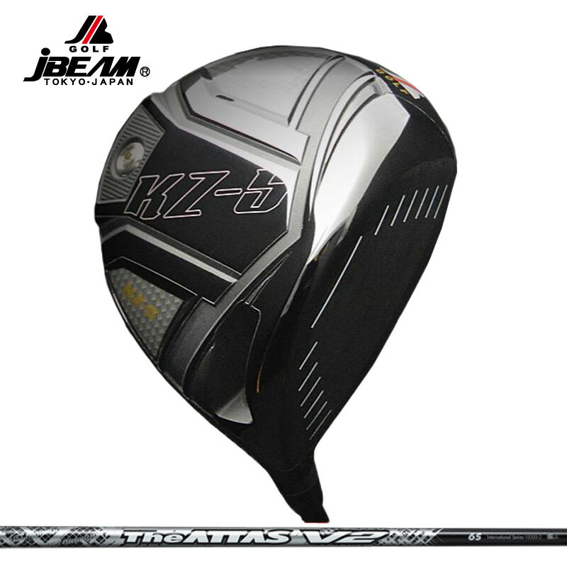 樂天商城 - JBEAM KZ-5 ドライバー UST Mamiya The ATTAS V2 装着【カスタム】【新品】 Jビーム ジ アッタス ブイツー マミヤ GOLF シャフト マミヤ アッタス 地クラブ