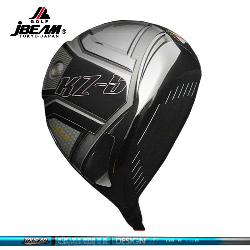 樂天商城 - JBEAM KZ-5 ドライバー グラファイトデザイン TourAD UB 装着【カスタム】【新品】 Jビーム GOLF シャフト ツアーAD 地クラブ