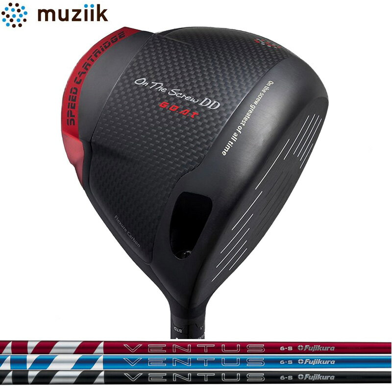樂天商城 - ムジーク On The Screw DD G.O.A.T ドライバー Fujikura 24 VENTUS 装着 BLUE RED BKACK フジクラ ベンタス 【カスタム】【新品】 Muziik オンザスクリュー ゴート 地クラブ GOLF