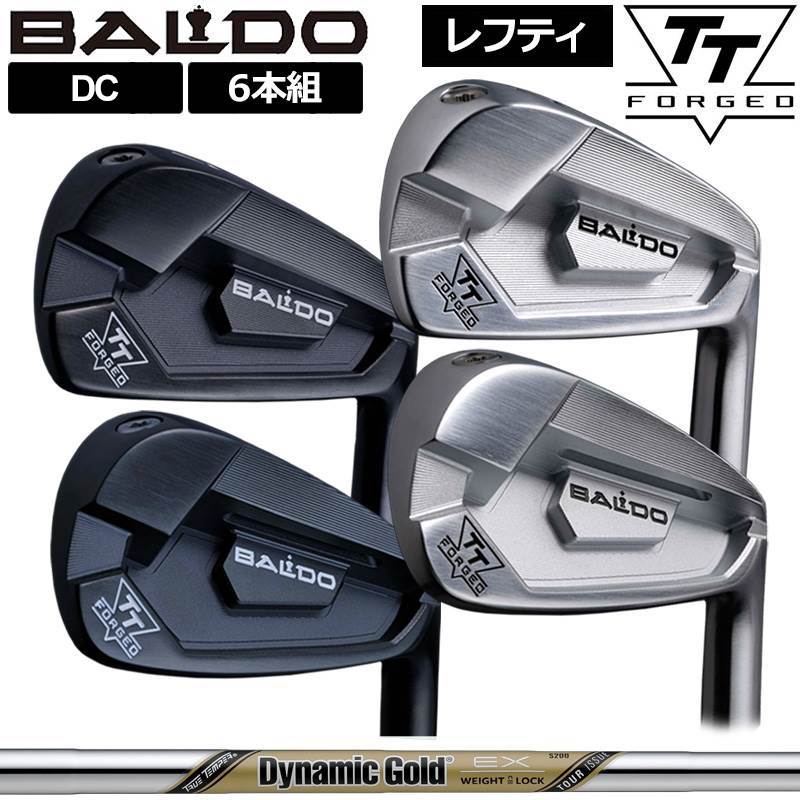 樂天商城 - バルド レフティ 2024 TT FORGED アイアン DC 6本組(＃5-P) トゥルーテンパー ダイナミックゴールド EX 装着 TOURISSUE 【カスタム】【新品】 BALDO フォージド セット ゴルフ クラブ TOUR SATIN BLACK