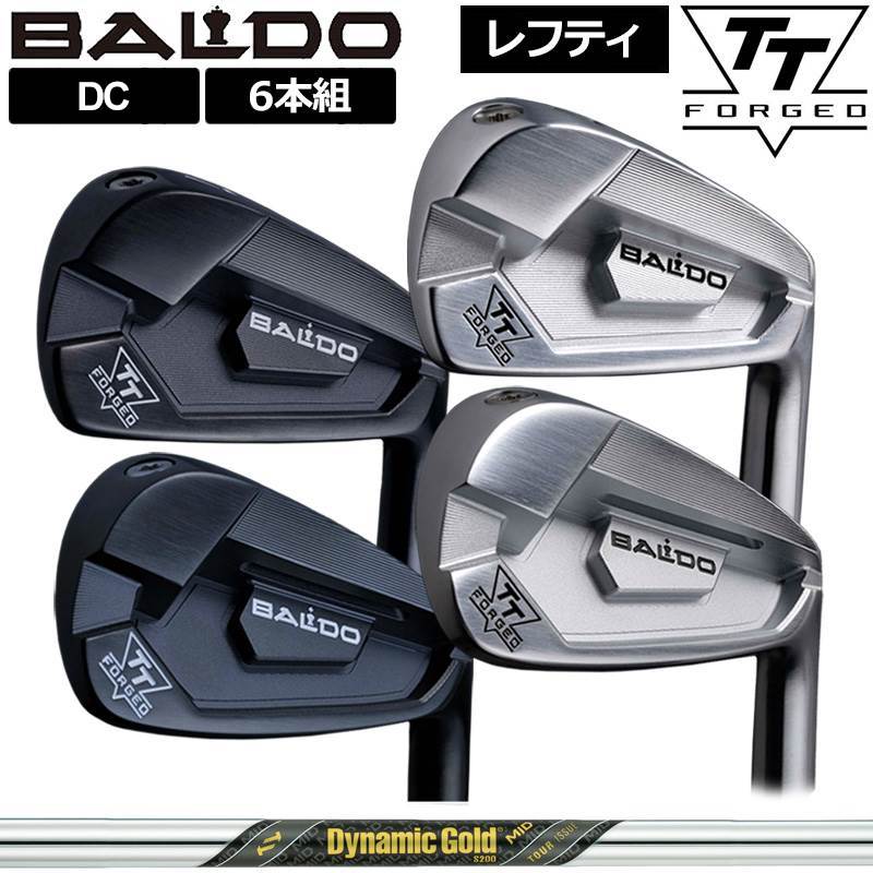 樂天商城 - バルド レフティ 2024 TT FORGED アイアン DC 6本組(＃5-P) ダイナミックゴールド MID TOUR ISSUE 装着 ミッド ツアーイシュー 【カスタム】【新品】 BALDO フォージド セット ゴルフ クラブ TOUR SATIN BLACK