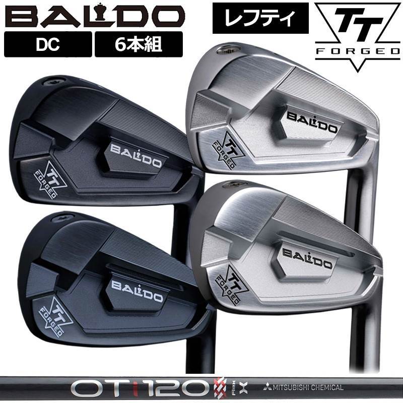 樂天商城 - バルド レフティ 2024 TT FORGED アイアン DC 6本組(＃5-P) 三菱ケミカル OT TOUR IRON 装着 ツアー 【カスタム】【新品】 BALDO フォージド セット ゴルフ クラブ TOUR SATIN BLACK