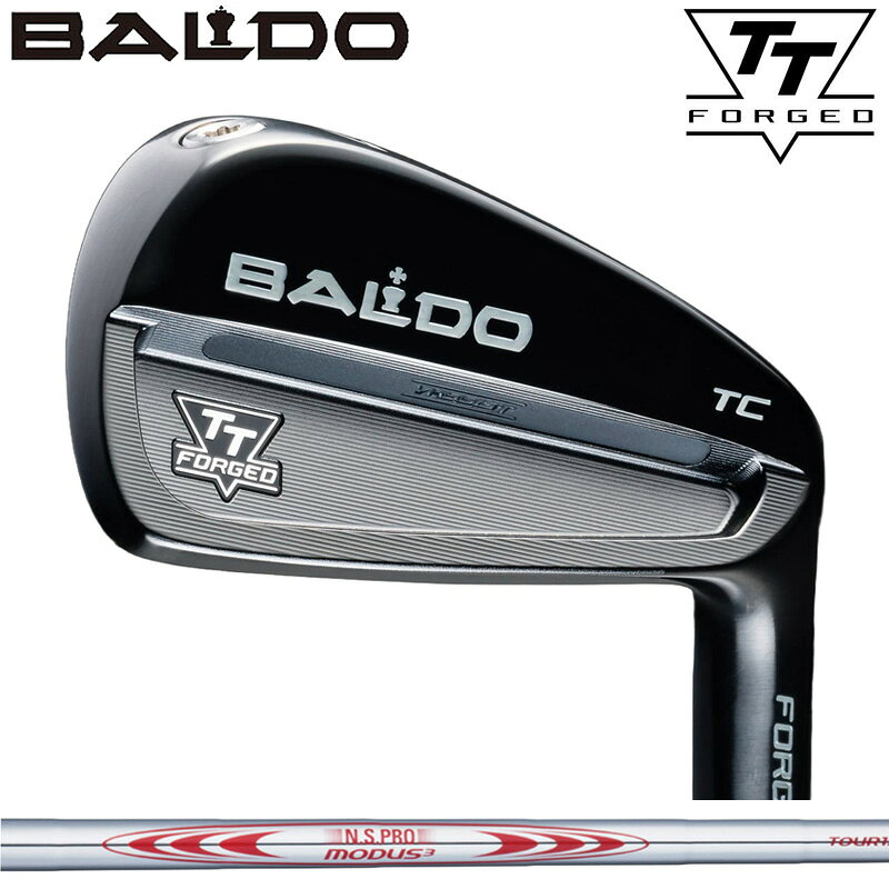 樂天商城 - バルド TT FORGED ツアー キャビティ アイアン ブラック 6本組 日本シャフト N.S.PRO MODUS TOUR 105/115/120/130 装着 NS スチール 【カスタム】【新品】 BALDO フォージド TC アイアンセット ゴルフ クラブ