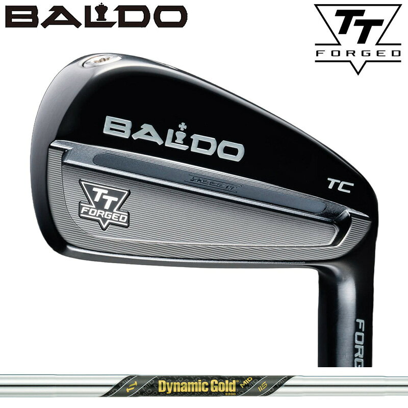 樂天商城 - バルド TT FORGED ツアー キャビティ アイアン ブラック 6本組 ダイナミックゴールド MID 115 装着 ミッド 【カスタム】【新品】 BALDO フォージド TC アイアンセット ゴルフ クラブ