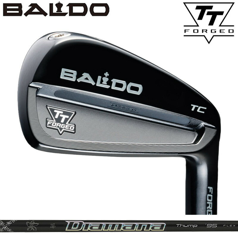 樂天商城 - バルド TT FORGED ツアー キャビティ アイアン ブラック 6本組 三菱ケミカル Diamana Thump Iron 装着 ディアマナ サンプ カーボン 【カスタム】【新品】 BALDO フォージド TC アイアンセット ゴルフ クラブ