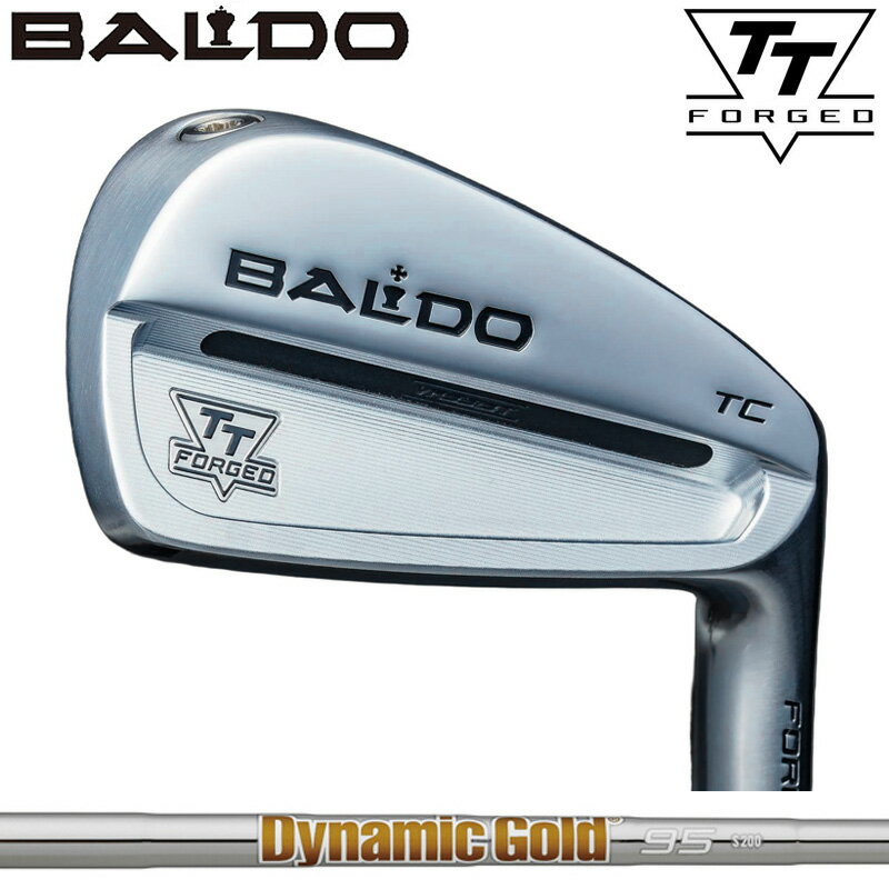 樂天商城 - バルド TT FORGED ツアー キャビティ アイアン サテン 6本組 トゥルーテンパー ダイナミックゴールド 85/95/105/120 装着 【カスタム】【新品】 BALDO フォージド TC アイアンセット ゴルフ クラブ