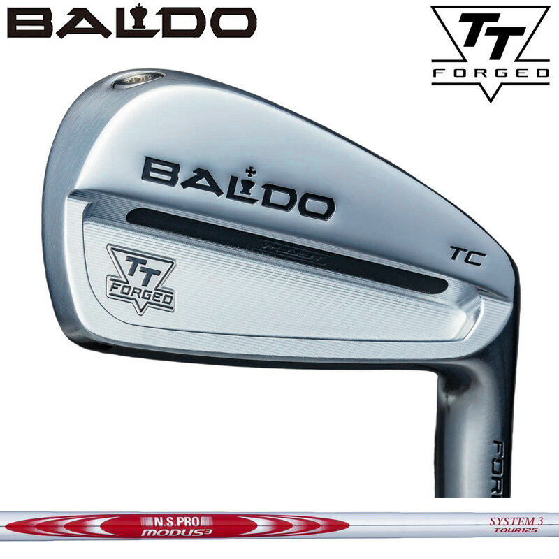 樂天商城 - バルド TT FORGED ツアー キャビティ アイアン サテン 6本組 日本シャフト N.S.PRO MODUS3 SYSTEM3 TOUR 125 装着 NS スチール 【カスタム】【新品】 BALDO フォージド TC アイアンセット ゴルフ クラブ