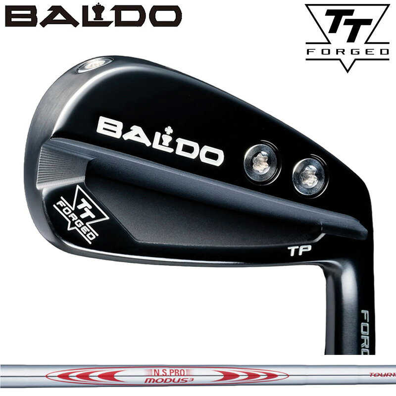 樂天商城 - バルド TT FORGED ツアー ポケット アイアン ブラック 6本組 日本シャフト N.S.PRO MODUS TOUR 105/115/120/130 装着 NS スチール 【カスタム】【新品】 BALDO フォージド TP アイアンセット ゴルフ クラブ