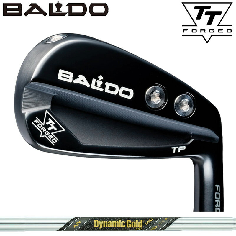 樂天商城 - バルド TT FORGED ツアー ポケット アイアン ブラック 6本組 ダイナミックゴールド MID 95 TOUR ISSUE 装着 ミッド 【カスタム】【新品】 BALDO フォージド TP アイアンセット ゴルフ クラブ