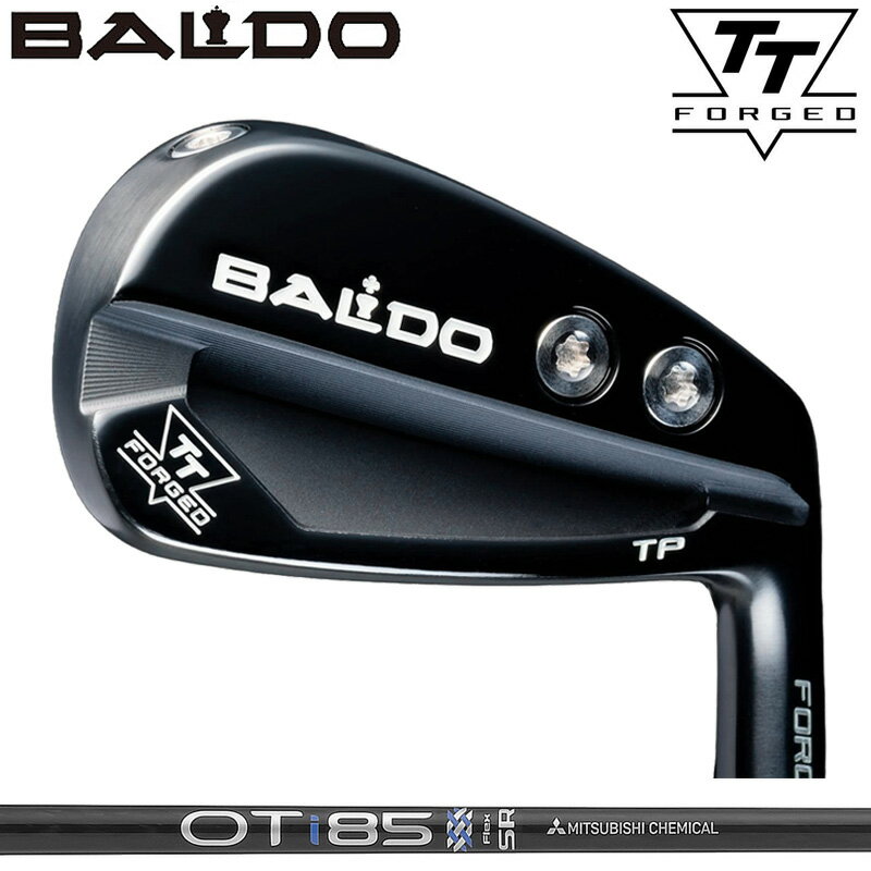 樂天商城 - バルド TT FORGED ツアー ポケット アイアン ブラック 6本組 三菱ケミカル OT IRON 装着 NEW カーボン 黒 【カスタム】【新品】 BALDO フォージド TP アイアンセット ゴルフ クラブ
