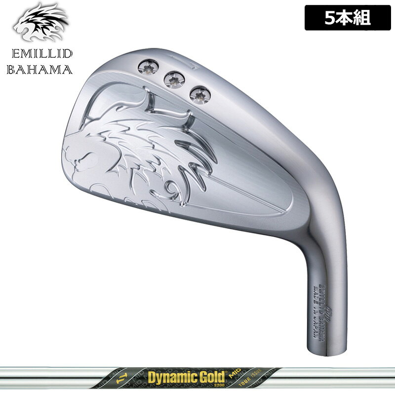 樂天商城 - エミリッド バハマ CV10 アイアン 5本組(#6-P) ダイナミックゴールド MID TOUR ISSUE 装着 ミッド ツアーイシュー 【カスタム】【新品】 EMILLID BAHAMA 中空 セット