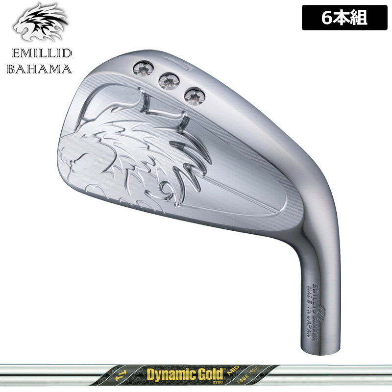 樂天商城 - エミリッド バハマ CV10 アイアン 6本組(#5-P) ダイナミックゴールド MID TOUR ISSUE 装着 ミッド ツアーイシュー 【カスタム】【新品】 EMILLID BAHAMA 中空 セット