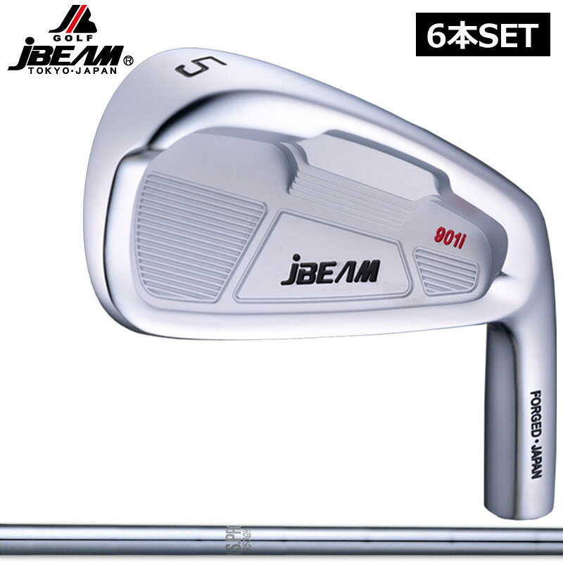 樂天商城 - JBEAM T901i アイアンセット 6本組(#5-PW) N.S.PRO 950GH 装着 【カスタム】【新品】 Jビーム スチールシャフト 地クラブ 日本シャフト NSプロ NS950