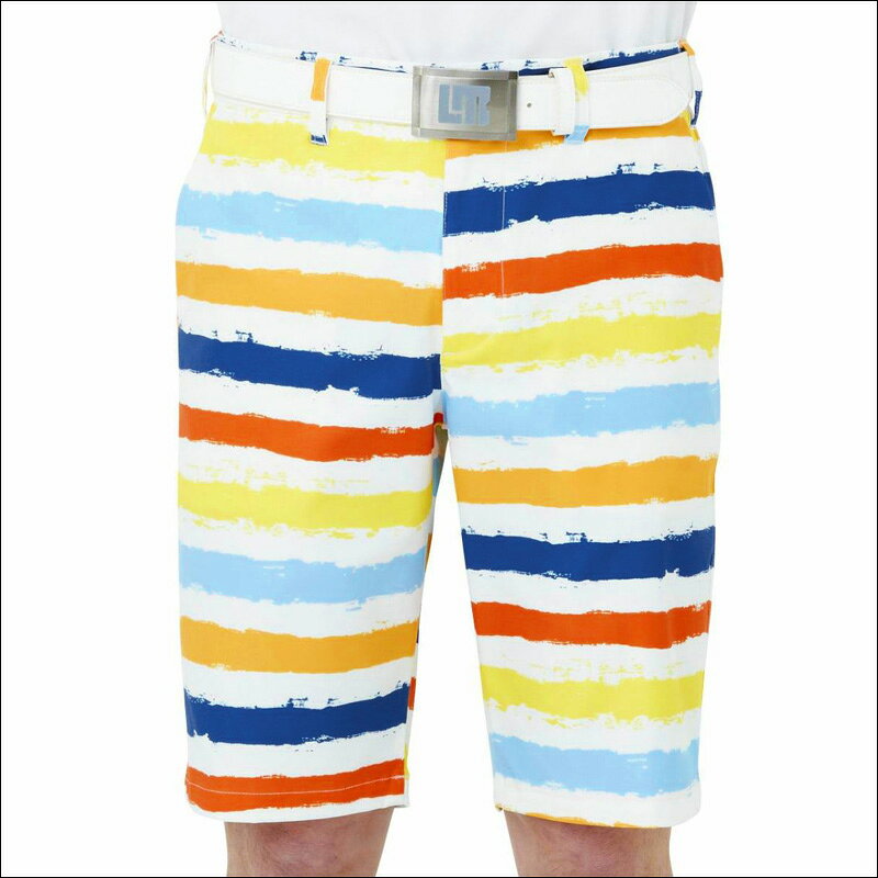 ラウドマウス メンズ ショートパンツ ストレッチ Malibu Beach マリブビーチ 762304(313) 【日本規格】【メール便発送】【新品】RAAR Loudmouth ゴルフウェア 派手 JUN1 look04
