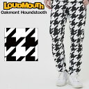 ラウドマウス メンズ レインパンツ 762360(002) Oakmont Houndstooth オークモント 【日本規格】【新品】2SS2 レインウェア Loudmouth ゴルフウェア JUN2