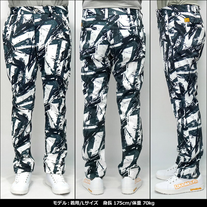 ラウドマウス メンズ ボンディング ロングパンツ ブラック 771303(998) 防寒 【日本規格】【新品】21FW Loudmouth ボトムス メンズウェア ゴルフウェア OCT3