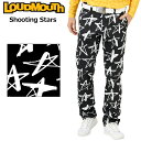 ラウドマウス メンズ ボンディング ロングパンツ Shooting Stars シューティング スター 772304(119) 防寒 2WF2 Loudmouth ボトムス メンズウェア ゴルフウェア NOV1