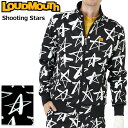 ラウドマウス メンズ ボンディング ジャケット Shooting Stars シューティング スター 772205(119) 2WF2 Loudmouth アウター ブルゾン ゴルフ ウェア NOV1